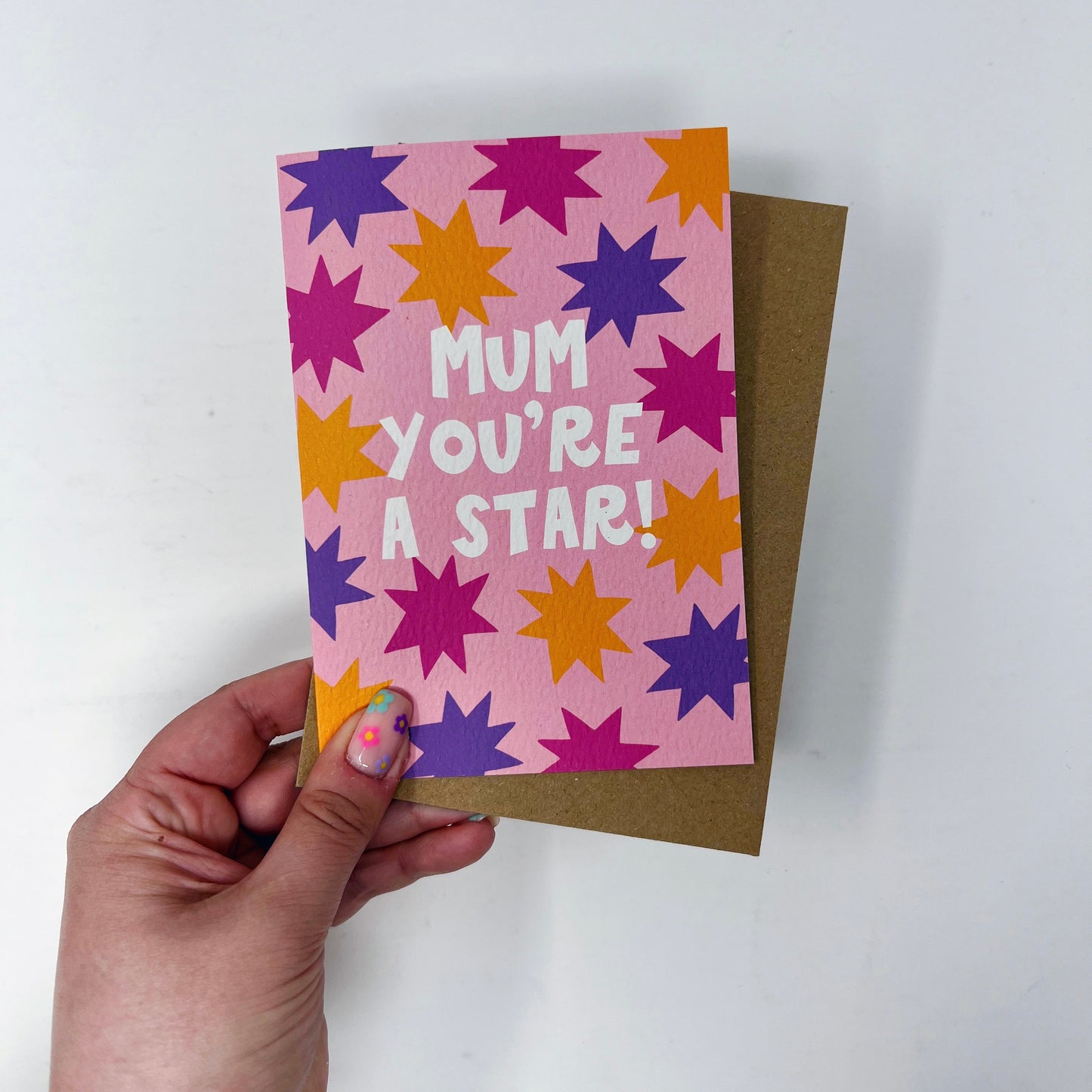 Mum You're A Star Card