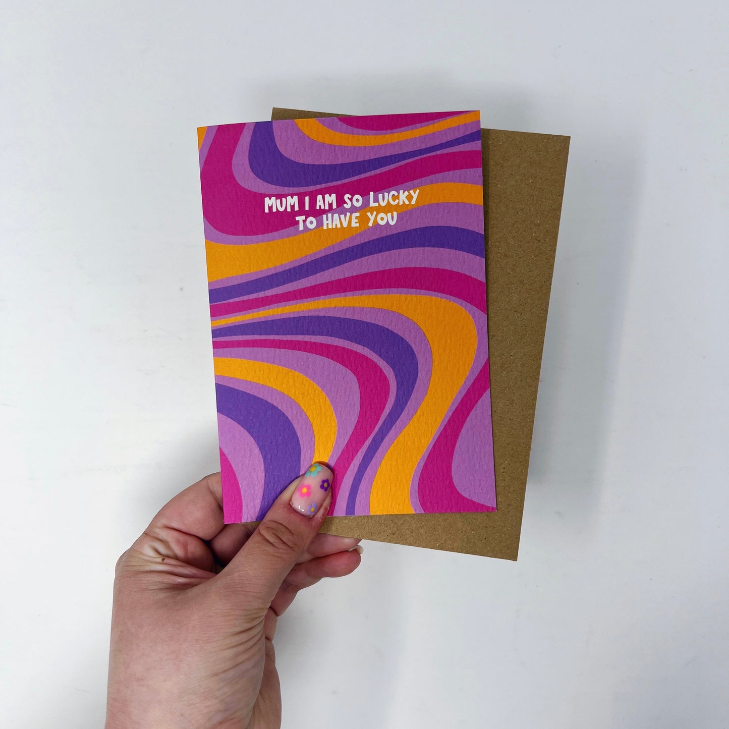 Mum I Am So Lucky To Have You Card