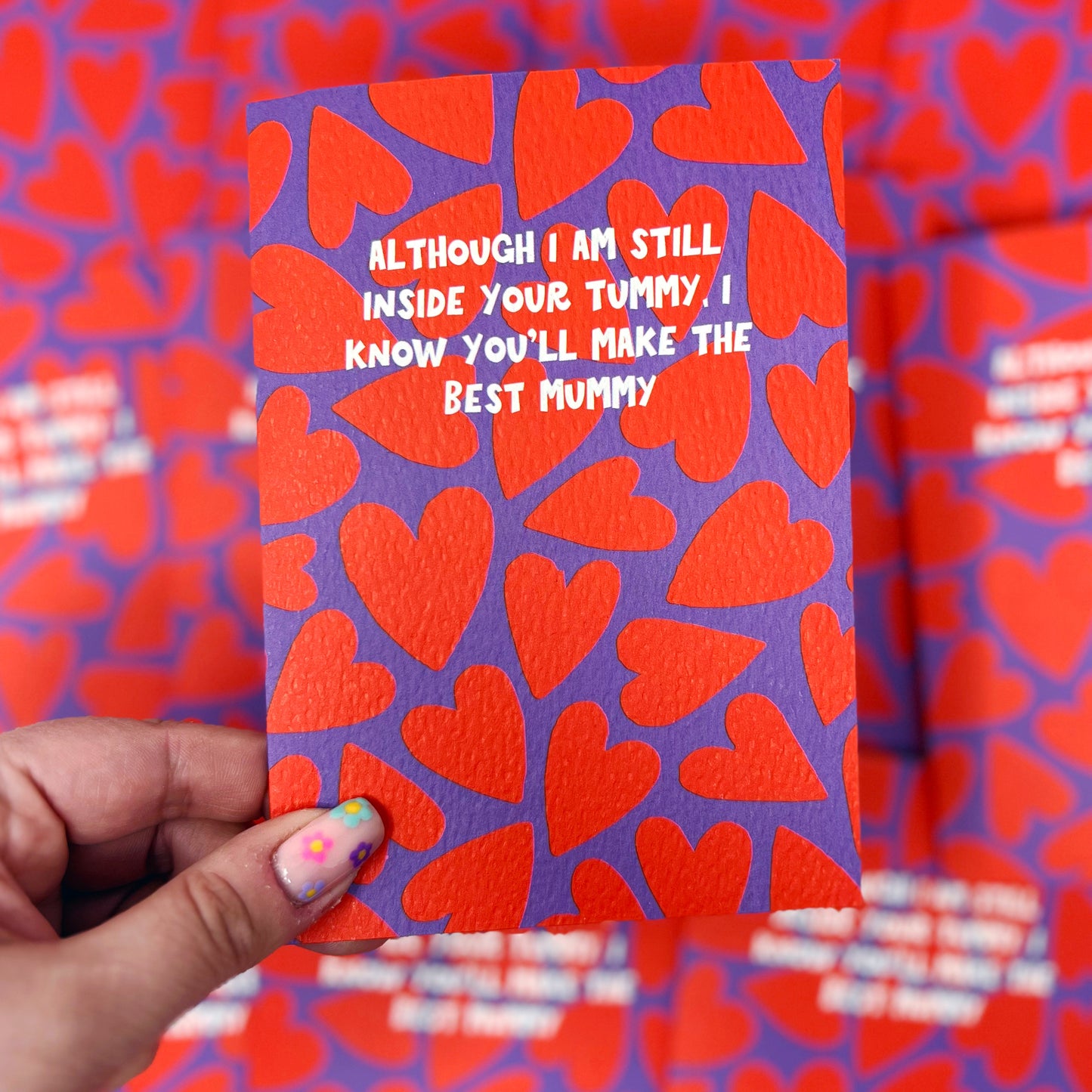 Although I Am Still In Your Tummy I Know You'll Make The Best Mummy Card