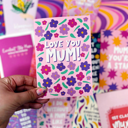 Love You Mum Card