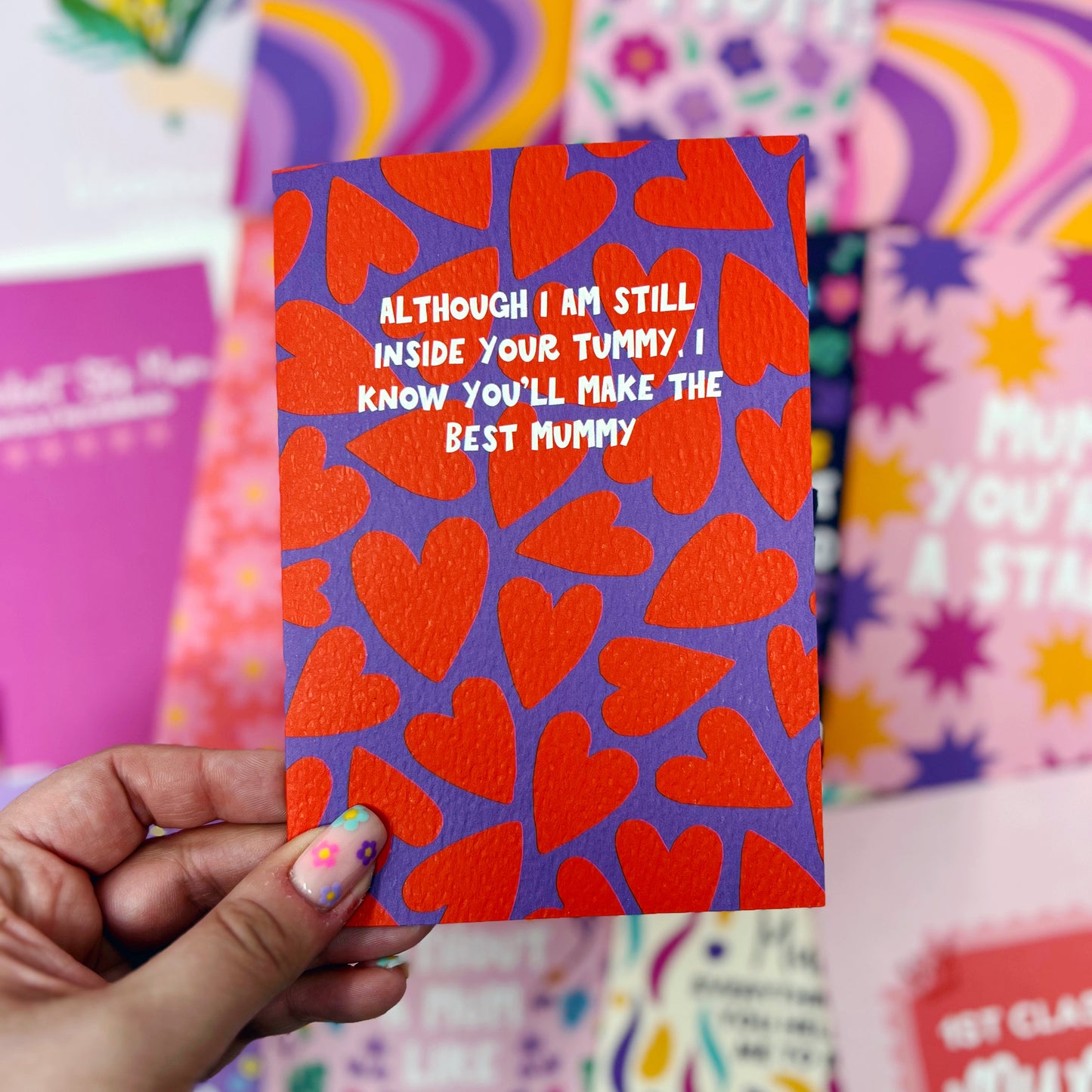 Although I Am Still In Your Tummy I Know You'll Make The Best Mummy Card