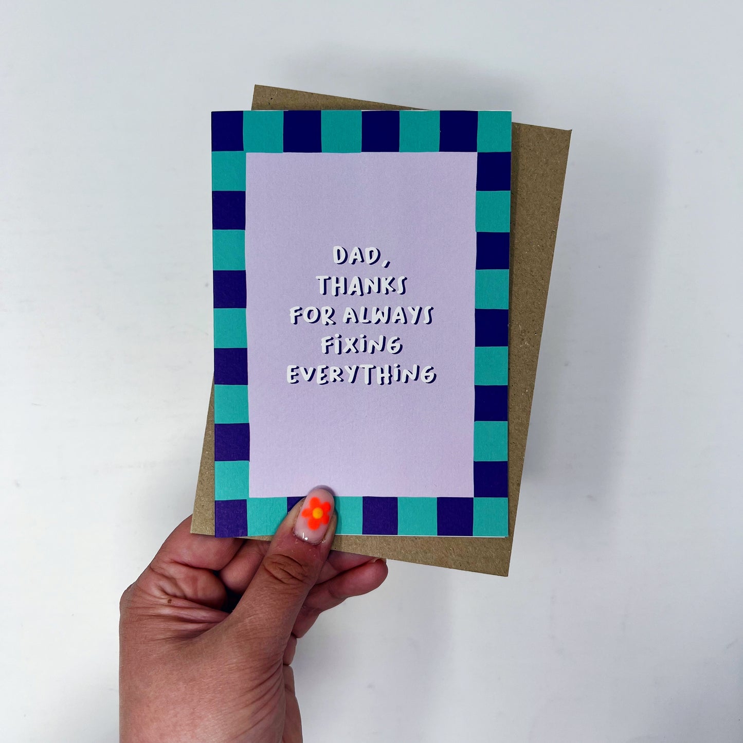 Dad Thanks For Always Fixing Everything Card