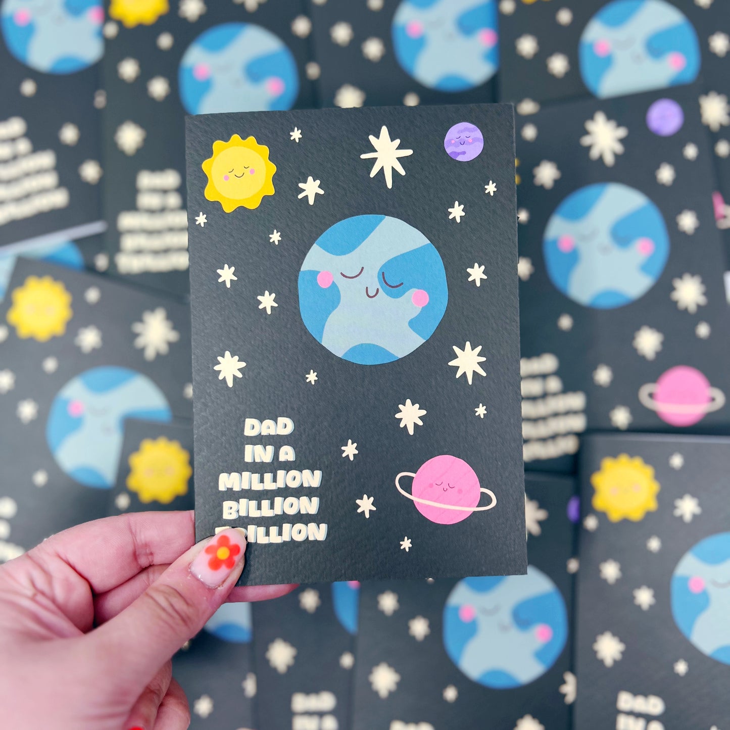 Dad In A Million Billion Trillion Card