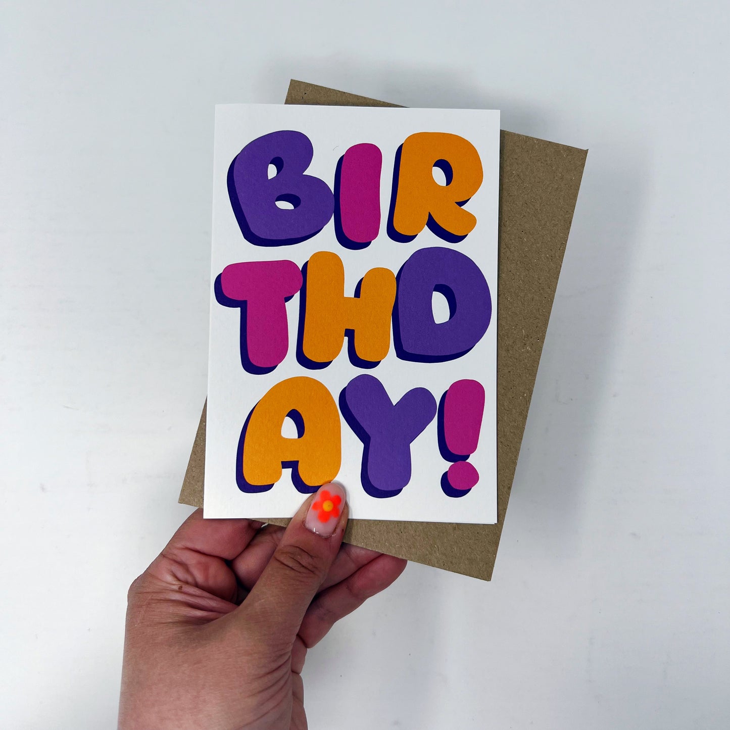 Happy Birthday Bubble Card