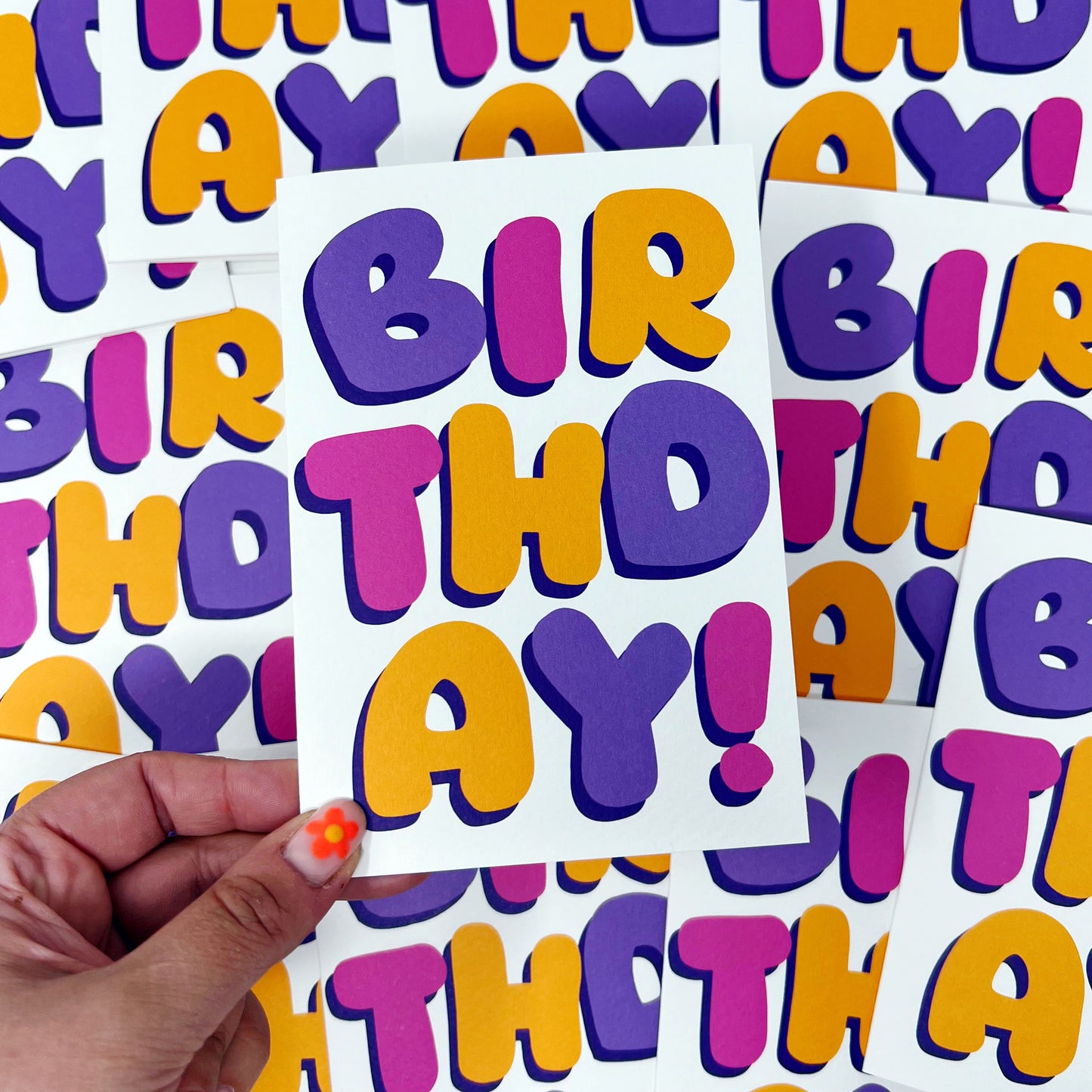 Happy Birthday Bubble Card