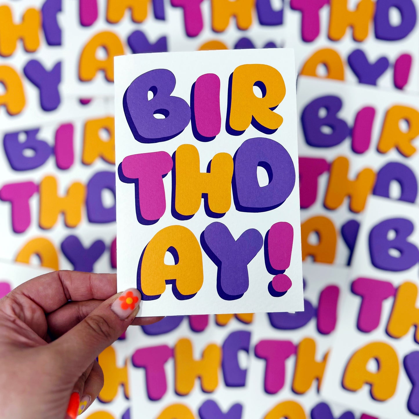 Happy Birthday Bubble Card