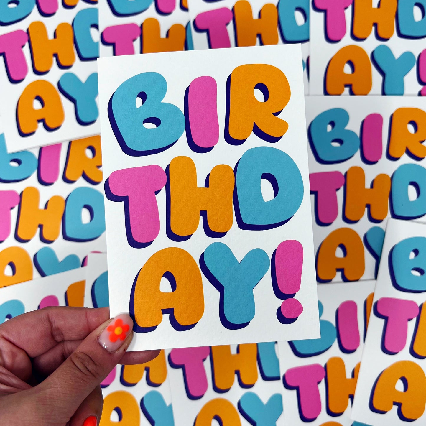 Happy Birthday Bubble Card