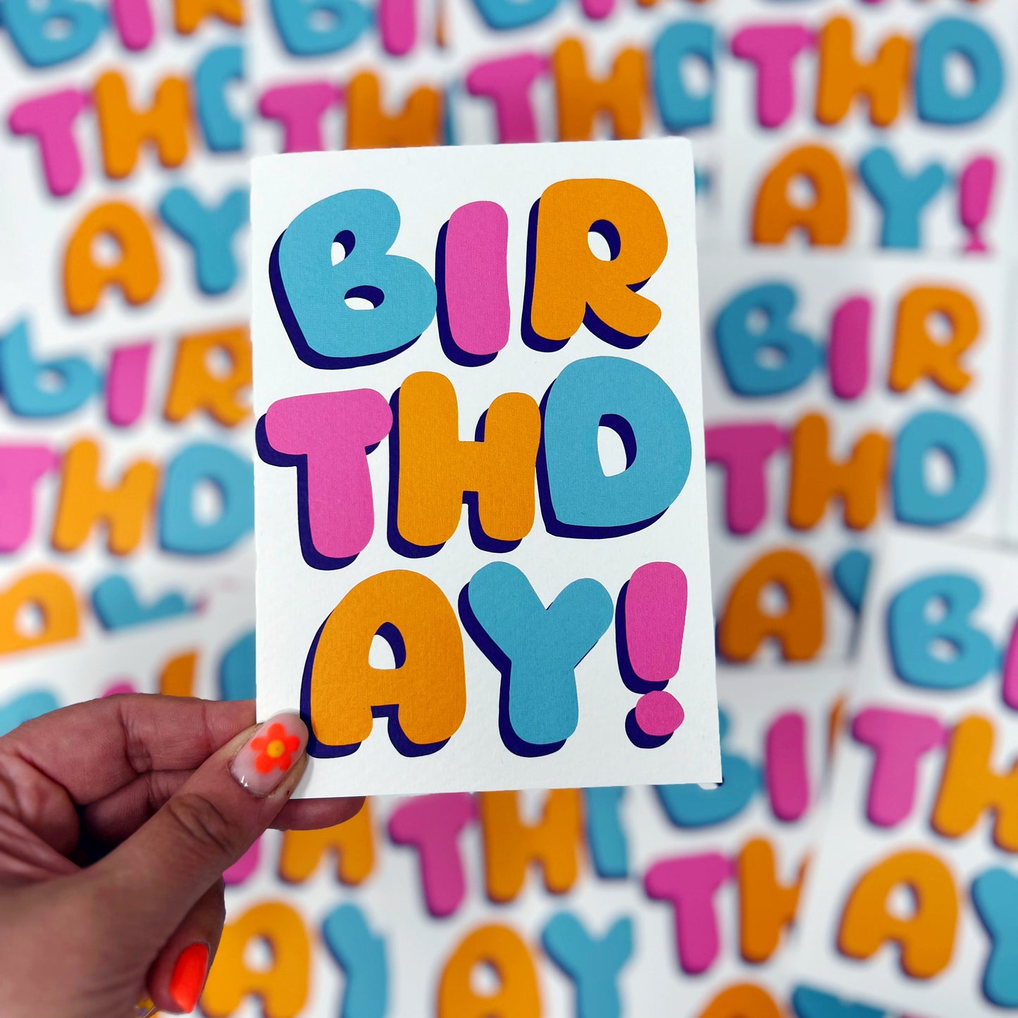 Happy Birthday Bubble Card