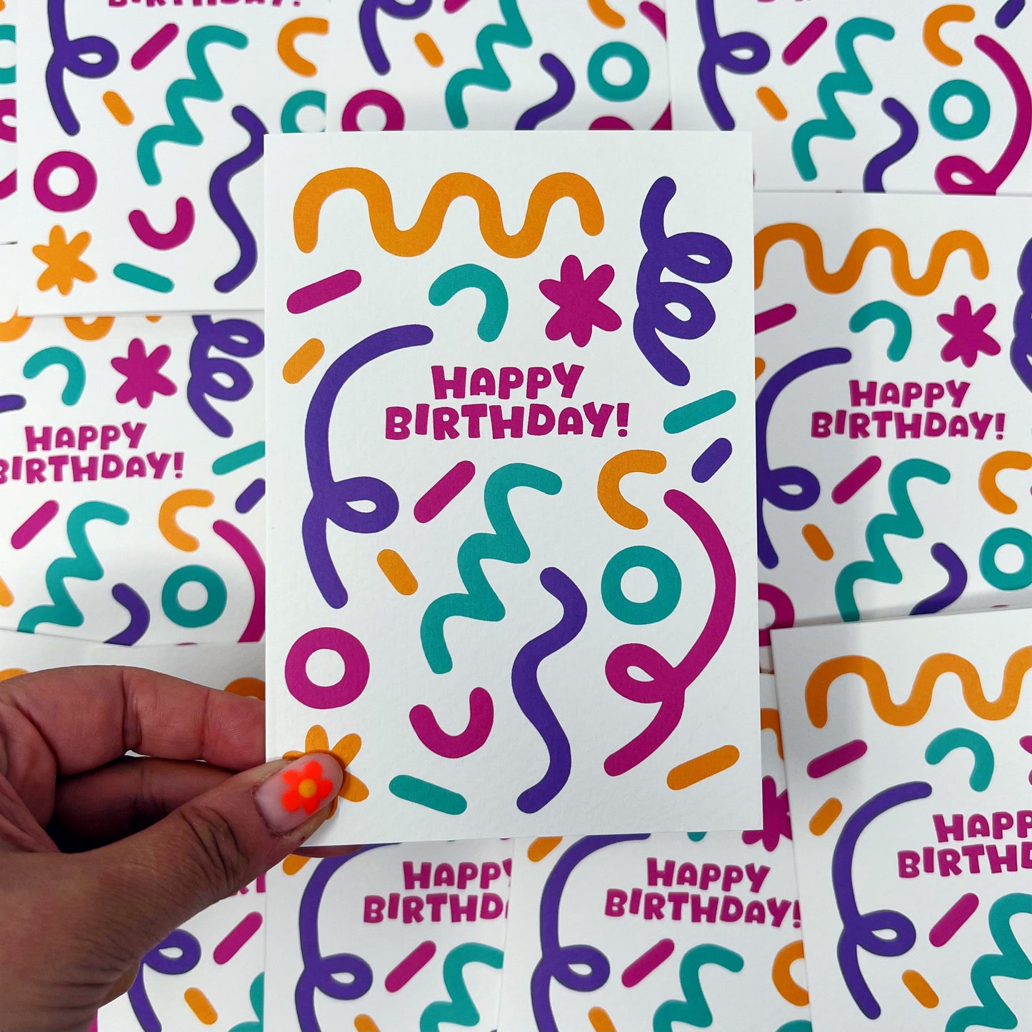 Happy Birthday Doodle Card