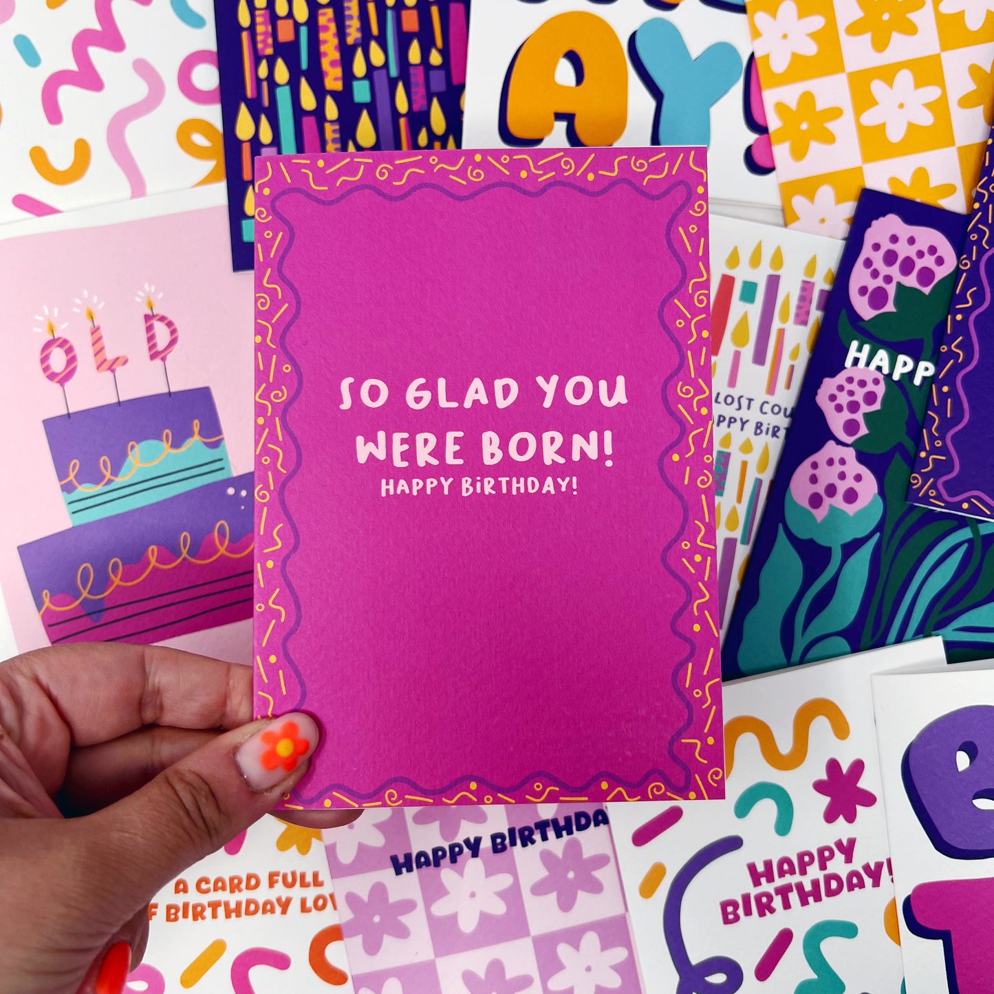 So Glad You Were Born Card