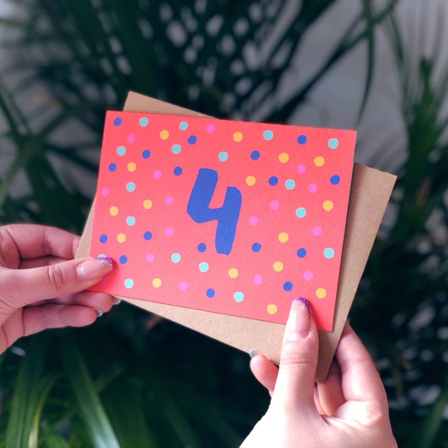 4th Birthday Card