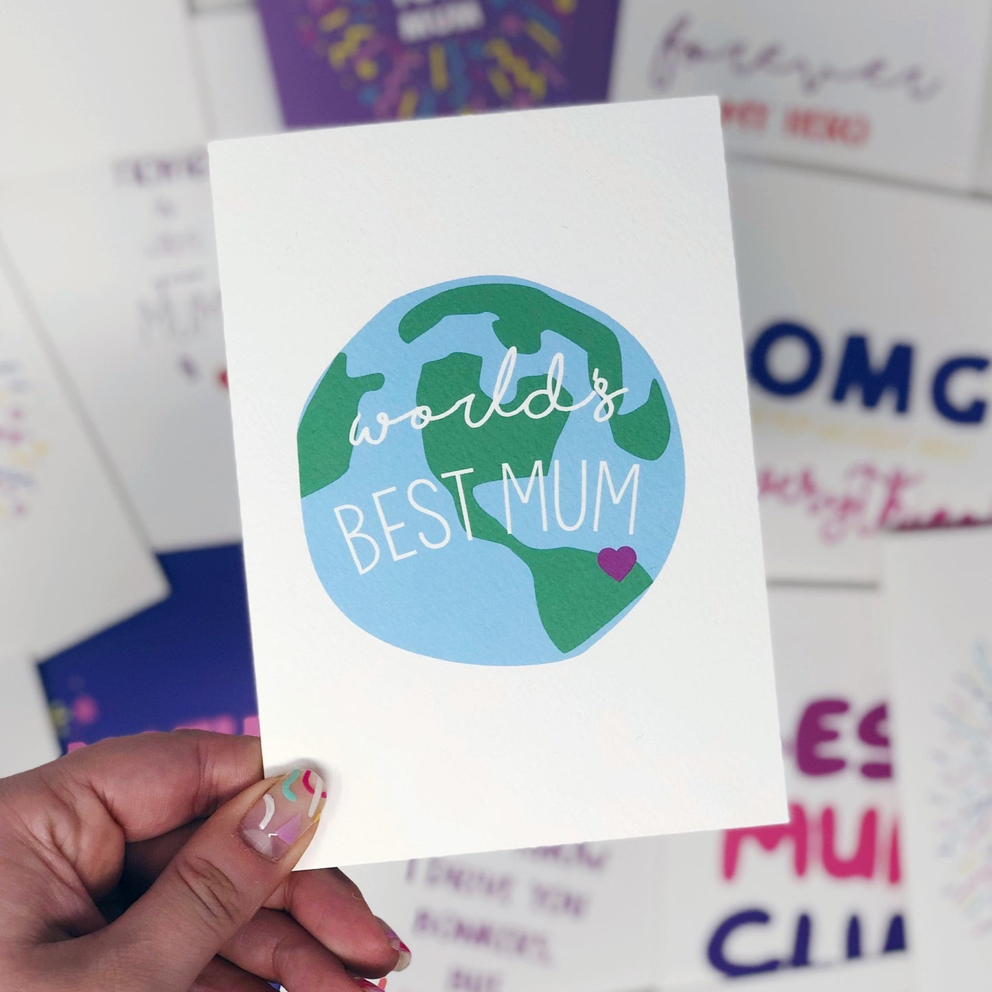 World's Best Mum Card