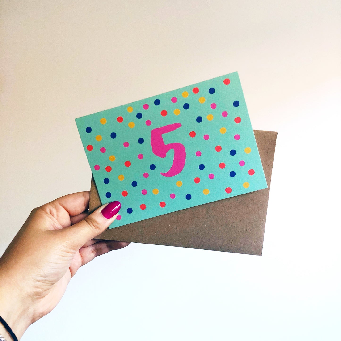 5th Birthday Card