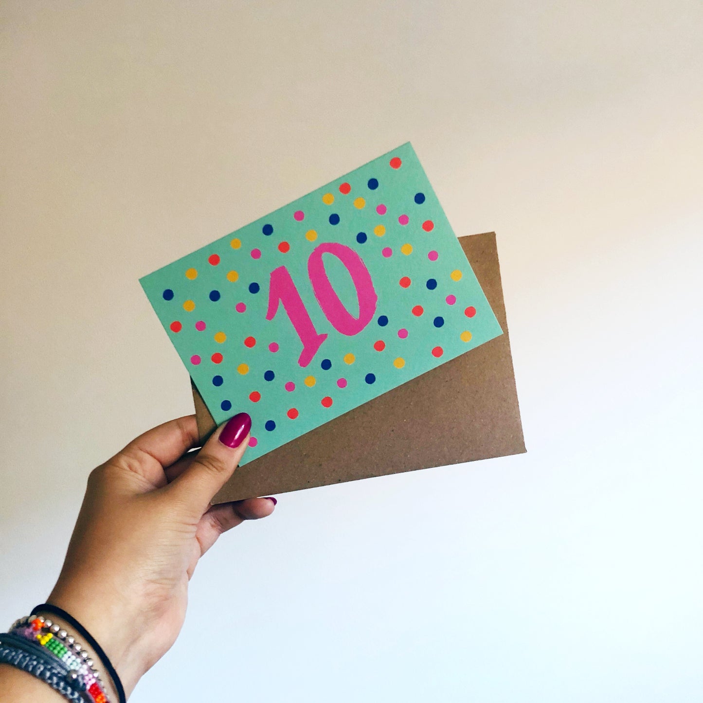 10th Birthday Card