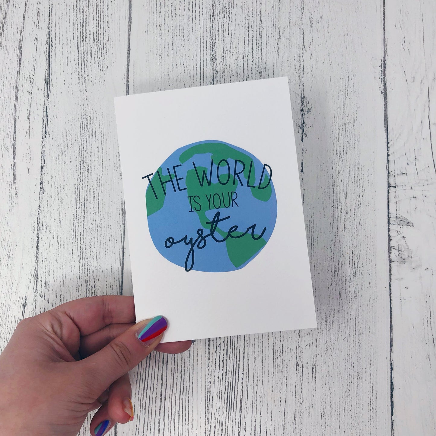 World Is Your Oyster Card