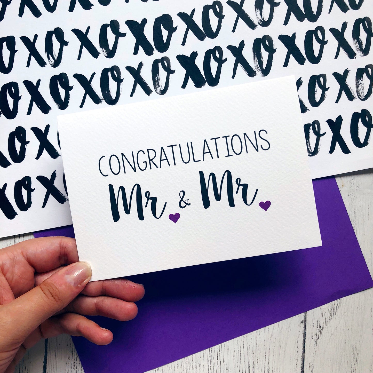 Congratulations Mr and Mr Wedding Card