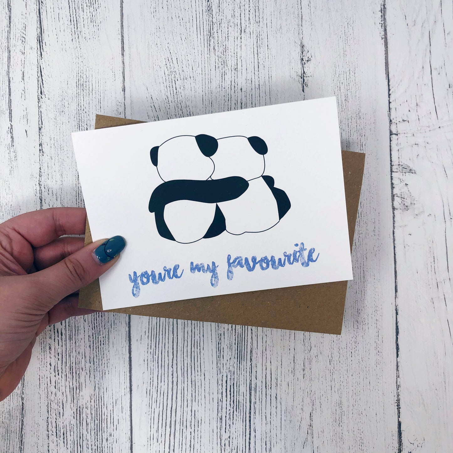 You're My Favourite No Bows Card