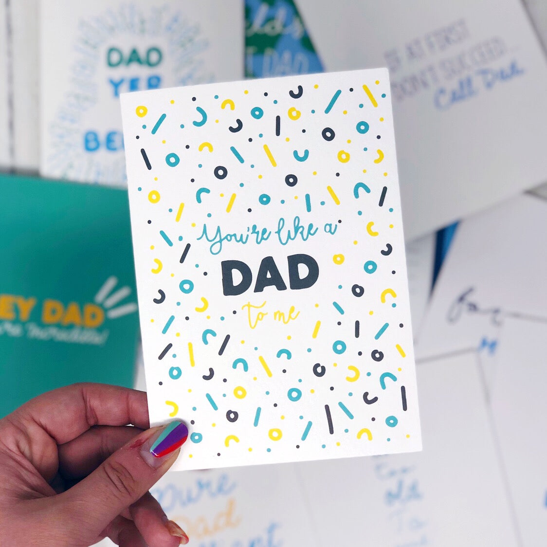 You're Like A Dad To Me Card
