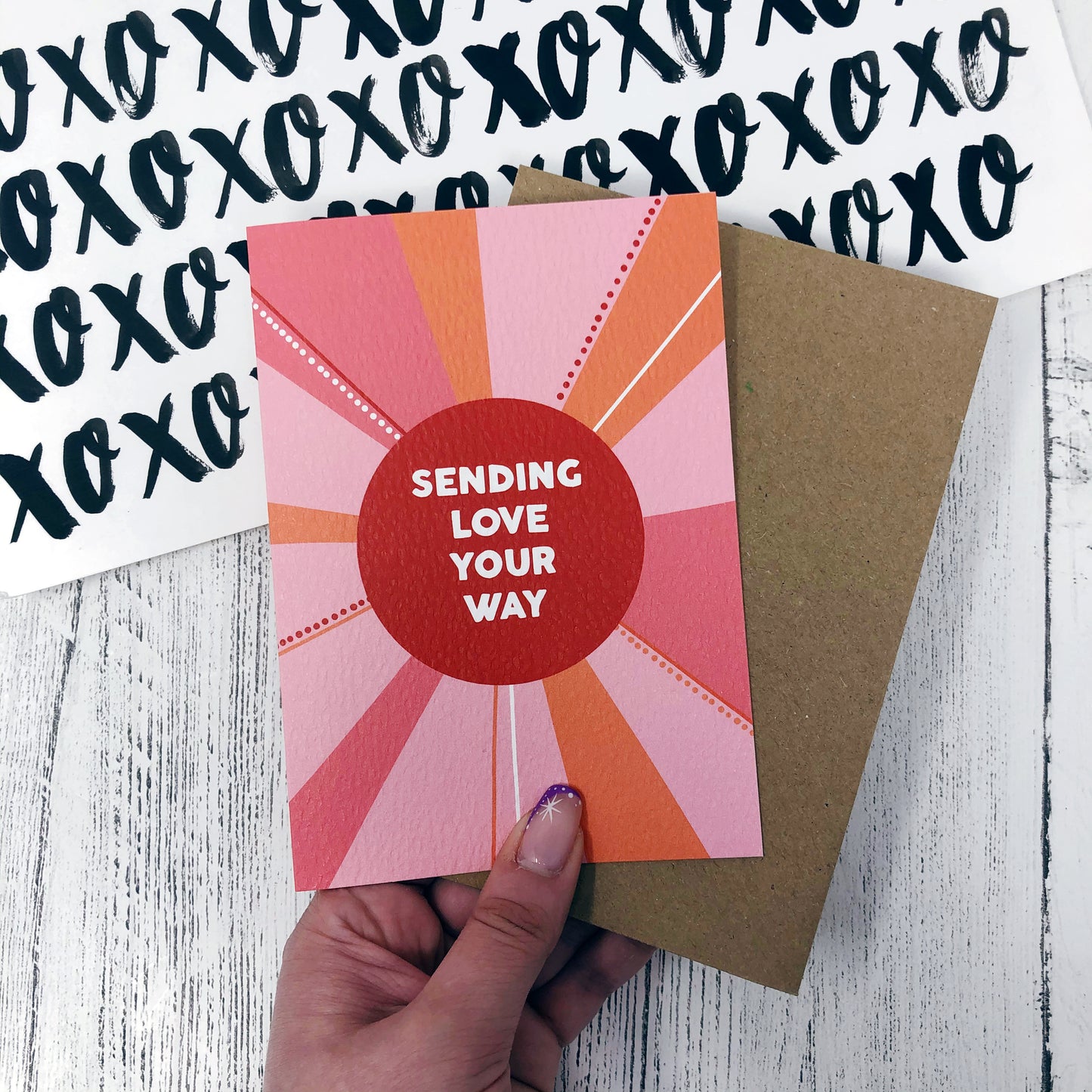 Sending Love Your Way Card