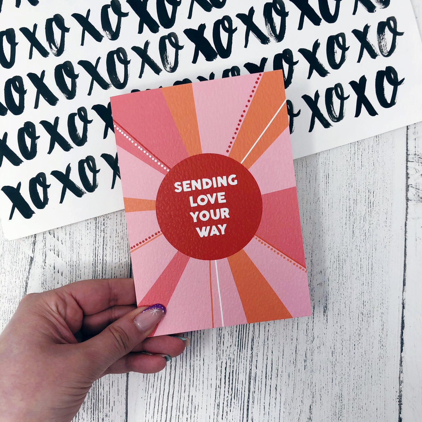 Sending Love Your Way Card