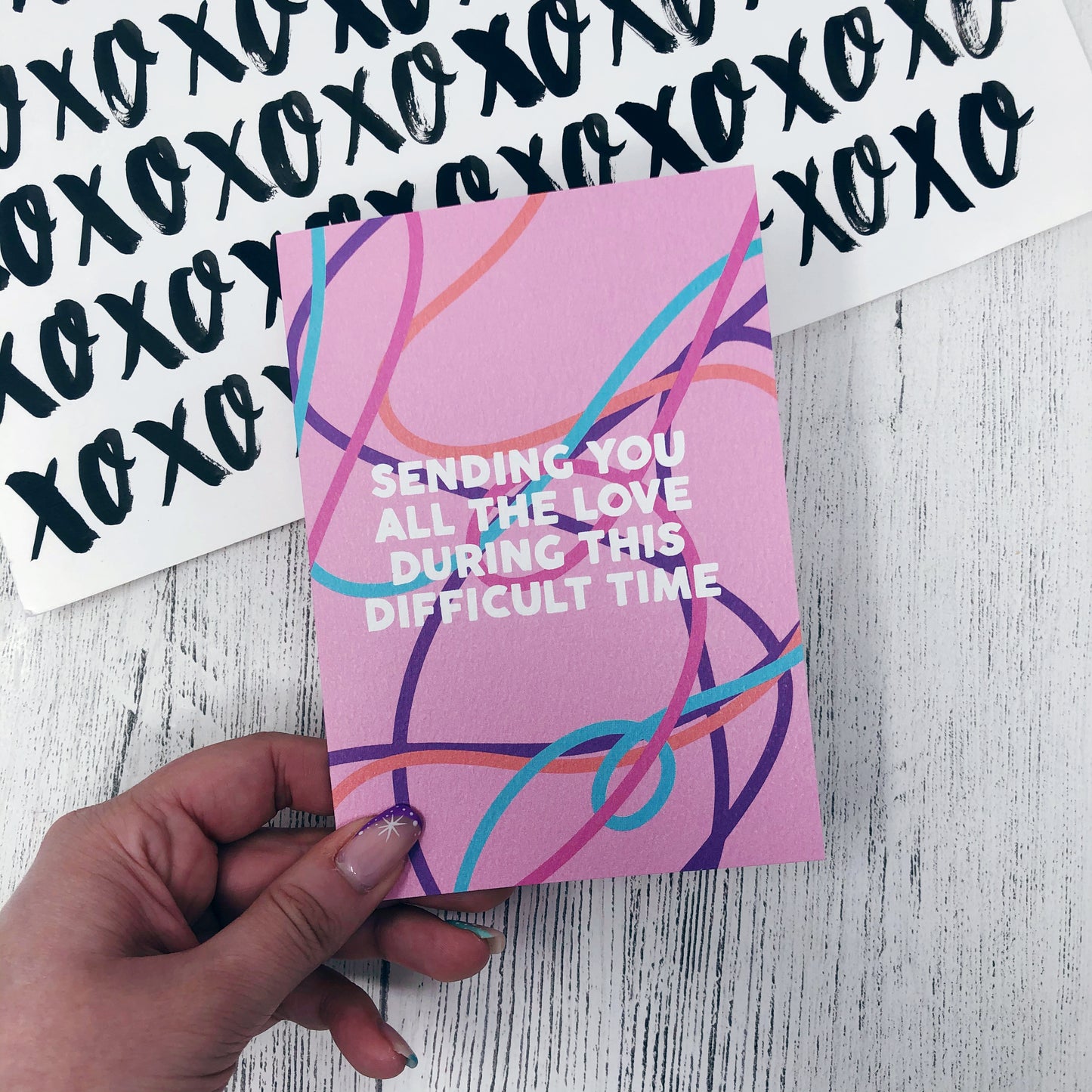 Sending You Love During This Difficult Time Card