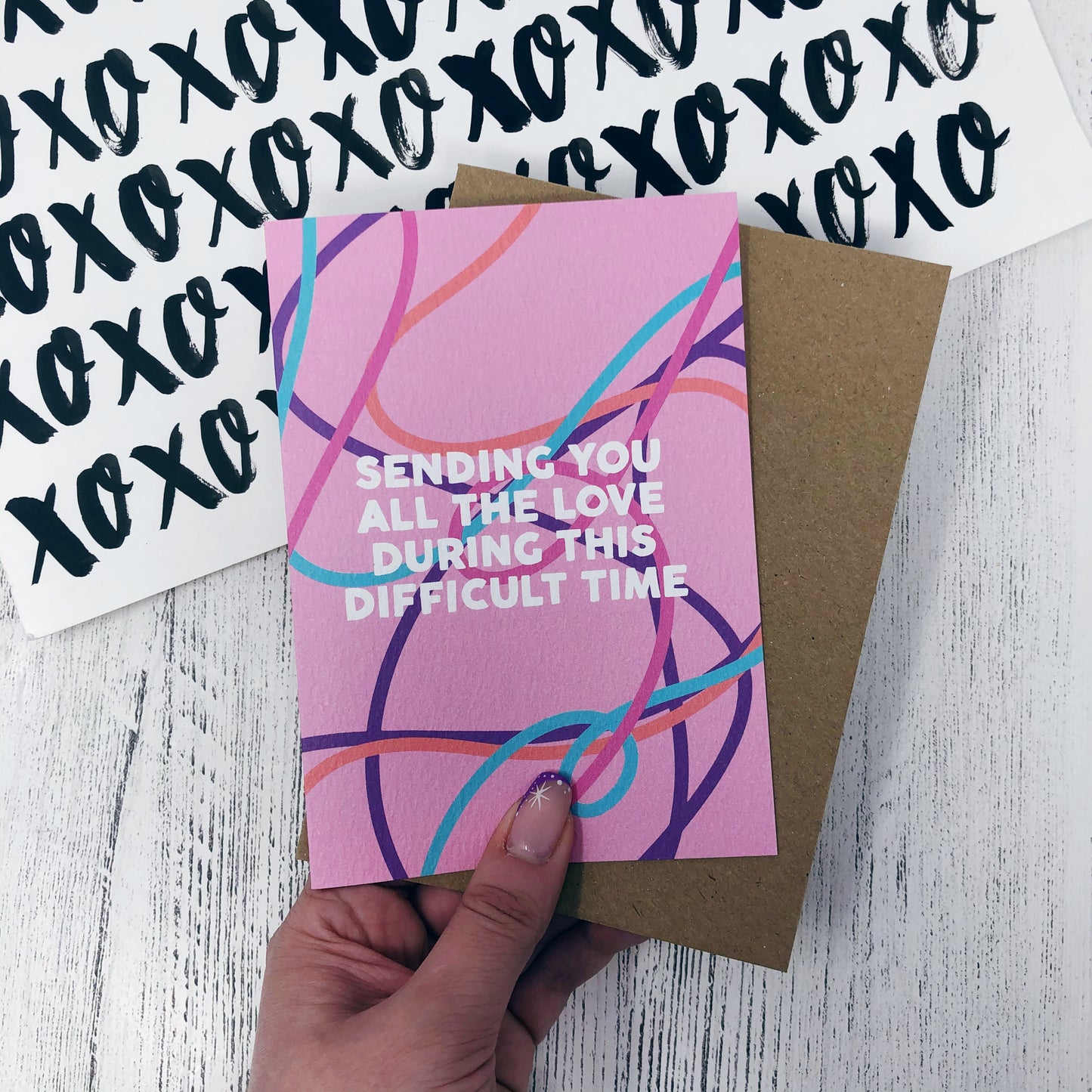 Sending You Love During This Difficult Time Card