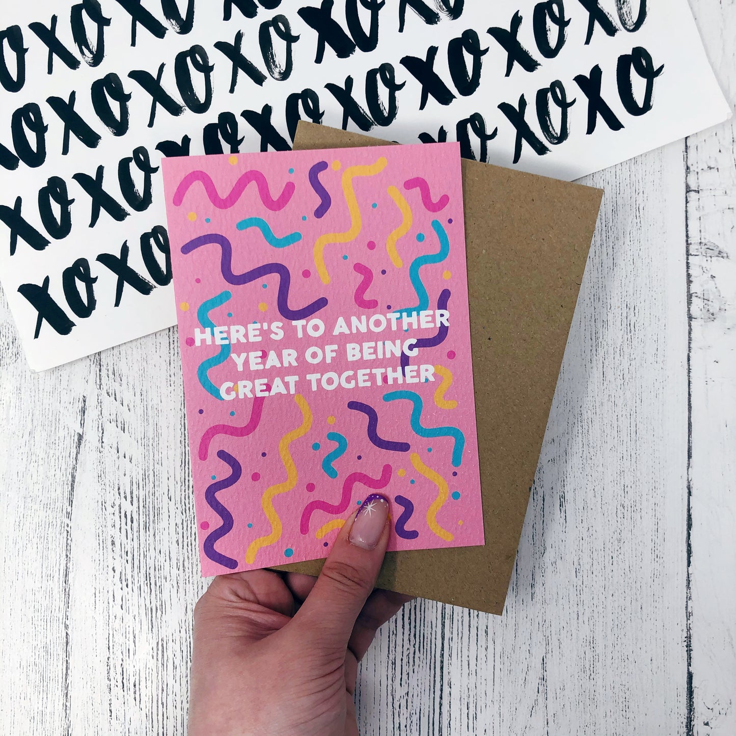 Here's To Another Year Of Being Great Together Card