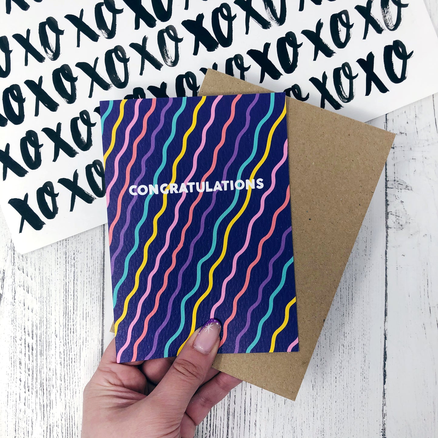 Congratulations Squiggles Card