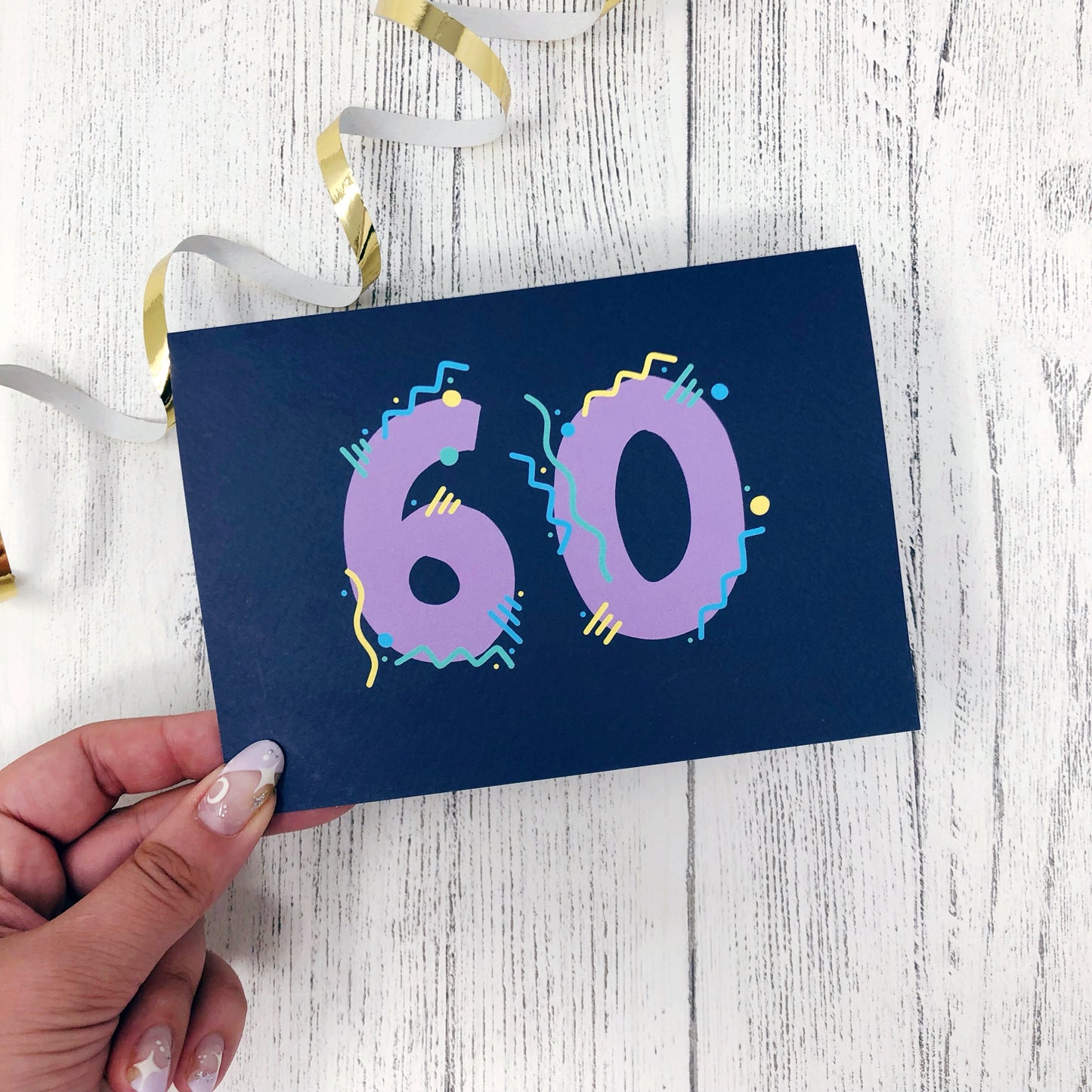 60th Birthday Card