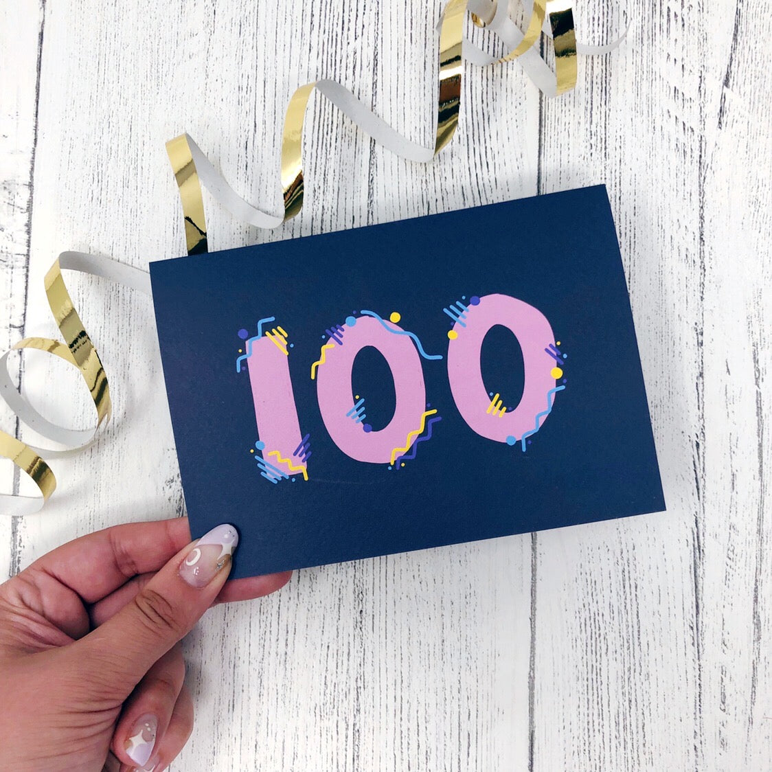 100th Birthday Card
