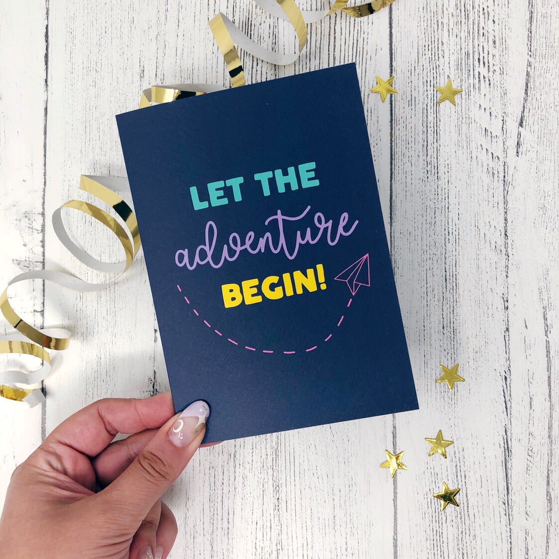 Let The Adventure Begin Card