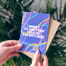 Here's To Another Year Of Adventures  Card