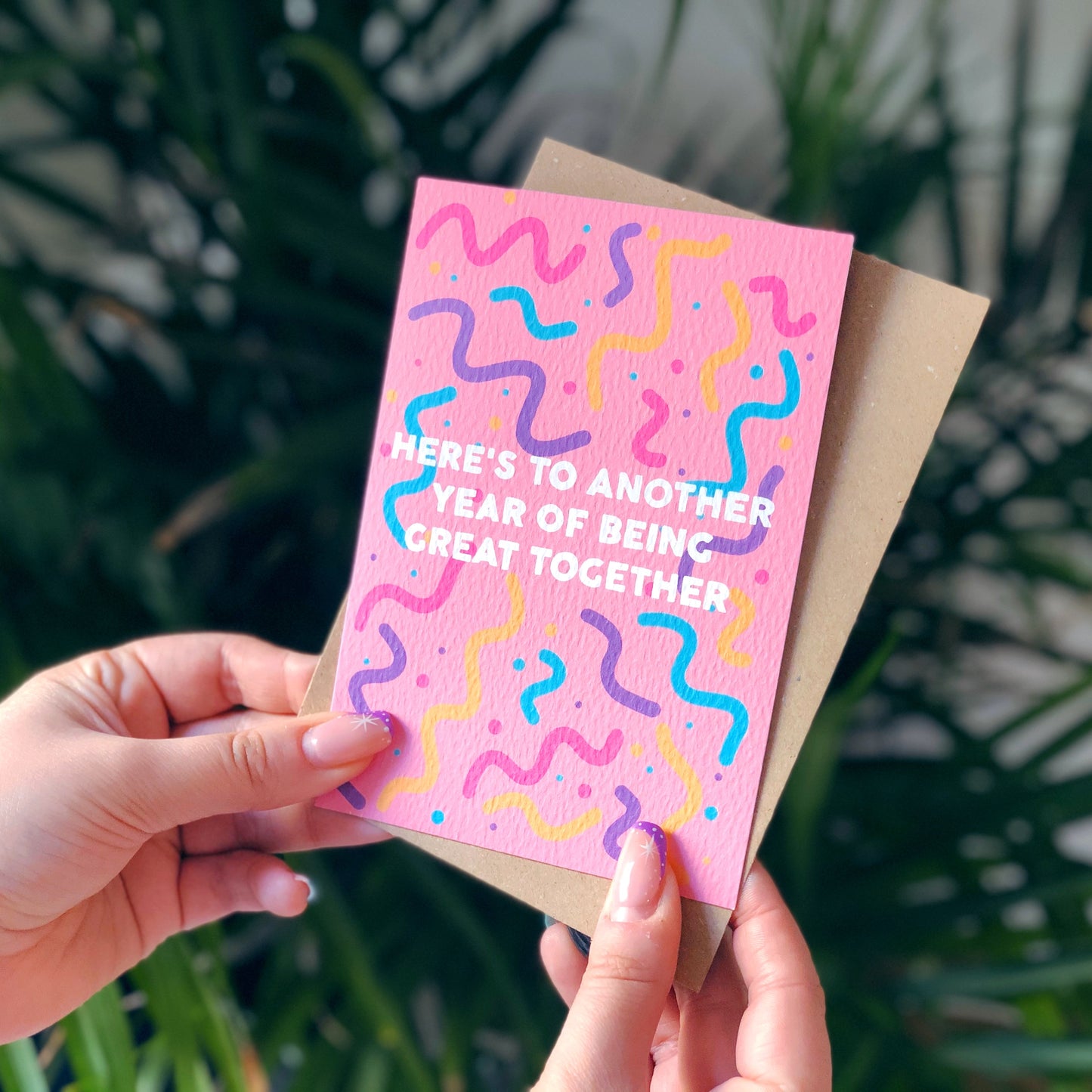 Here's To Another Year Of Being Great Together Card