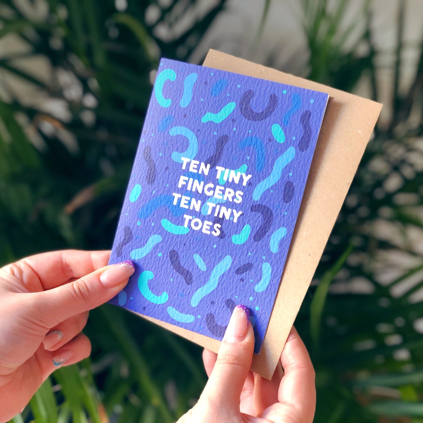 Ten Tiny Fingers, Ten Tiny Toes Card