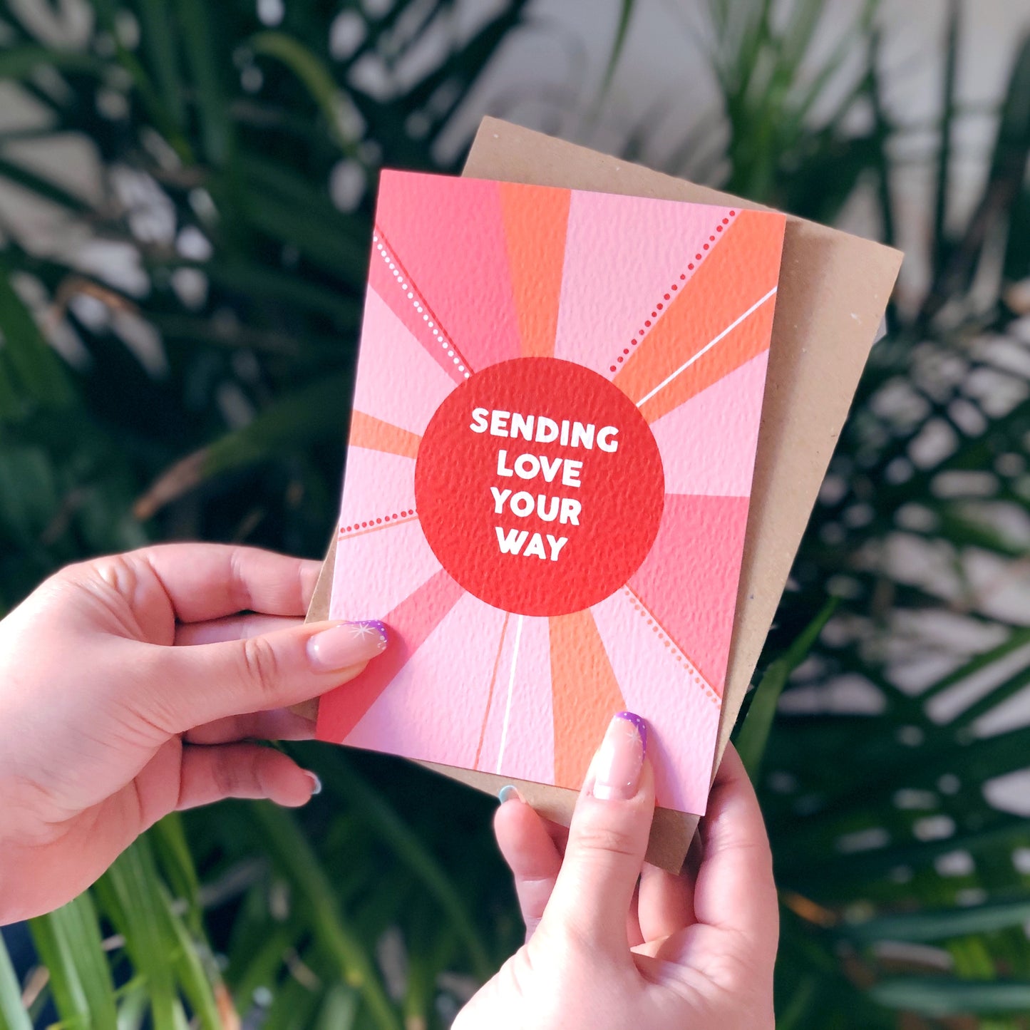 Sending Love Your Way Card