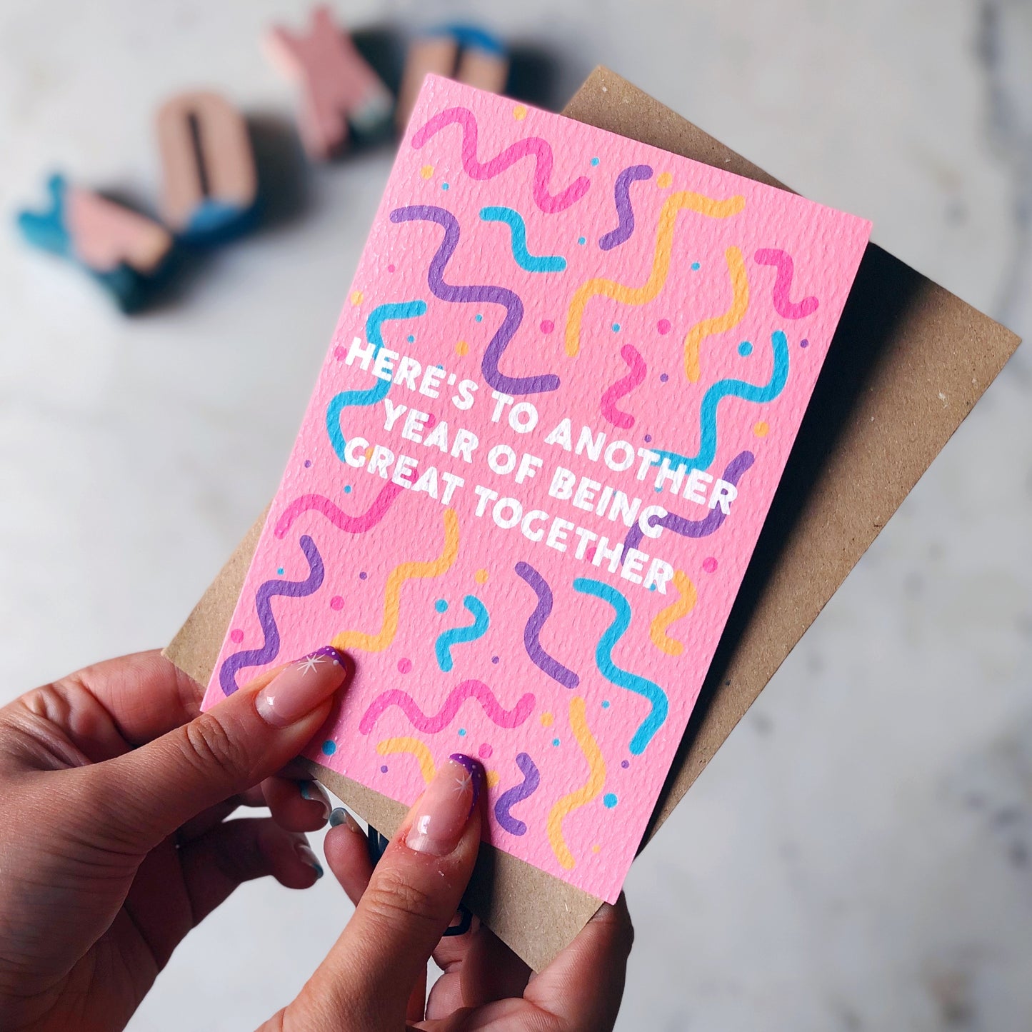 Here's To Another Year Of Being Great Together Card