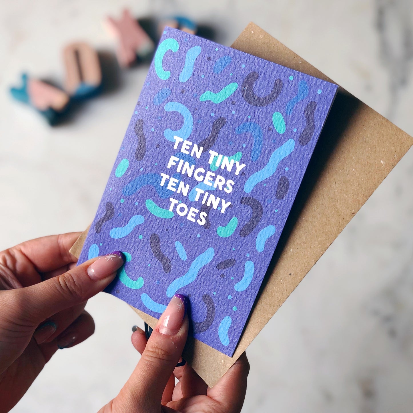 Ten Tiny Fingers, Ten Tiny Toes Card