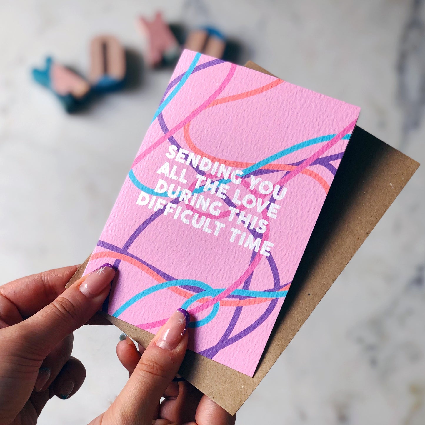 Sending You Love During This Difficult Time Card