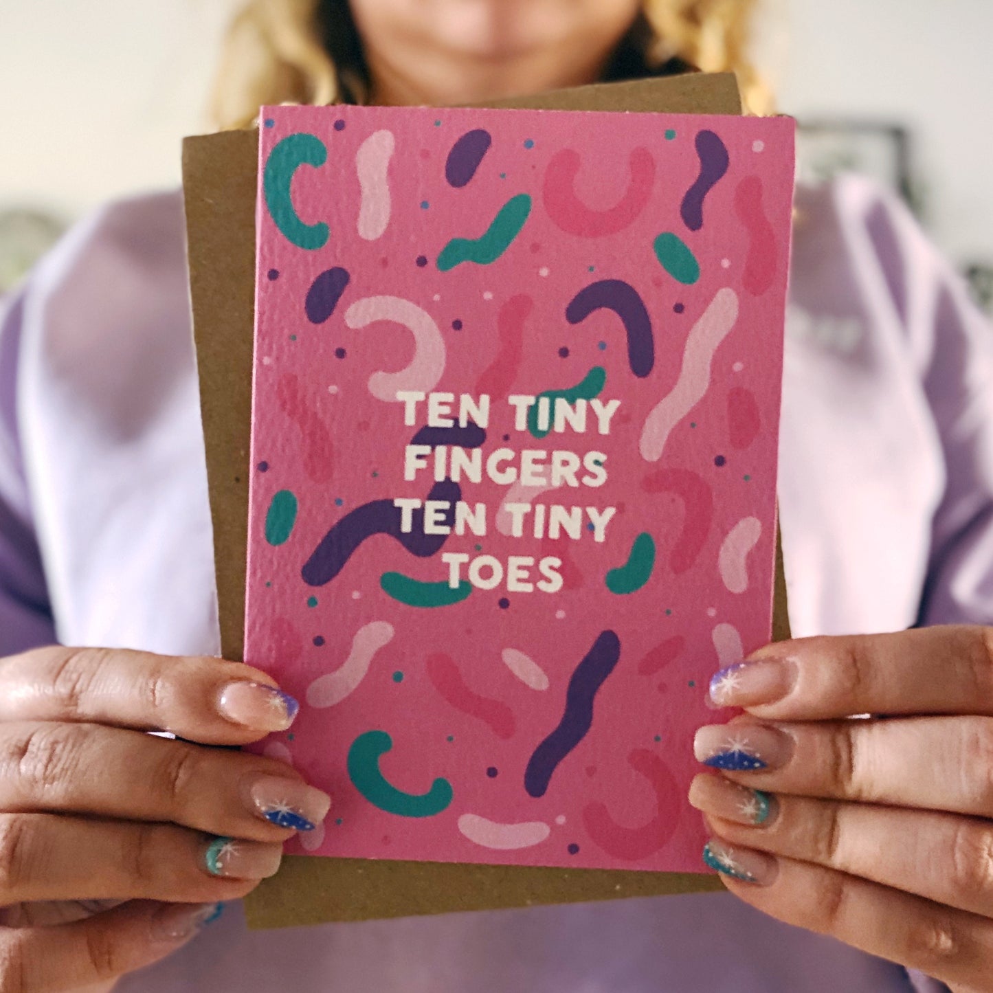 Ten Tiny Fingers, Ten Tiny Toes Card
