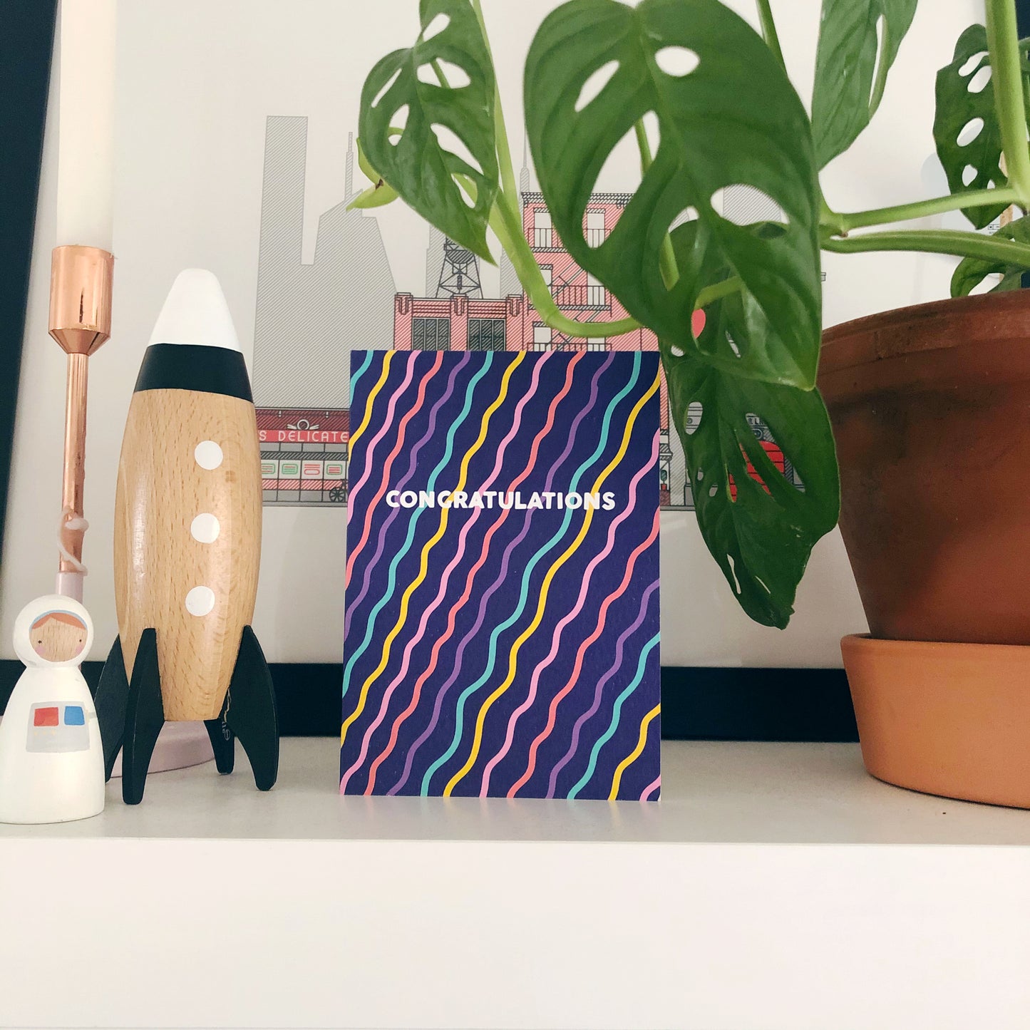 Congratulations Squiggles Card