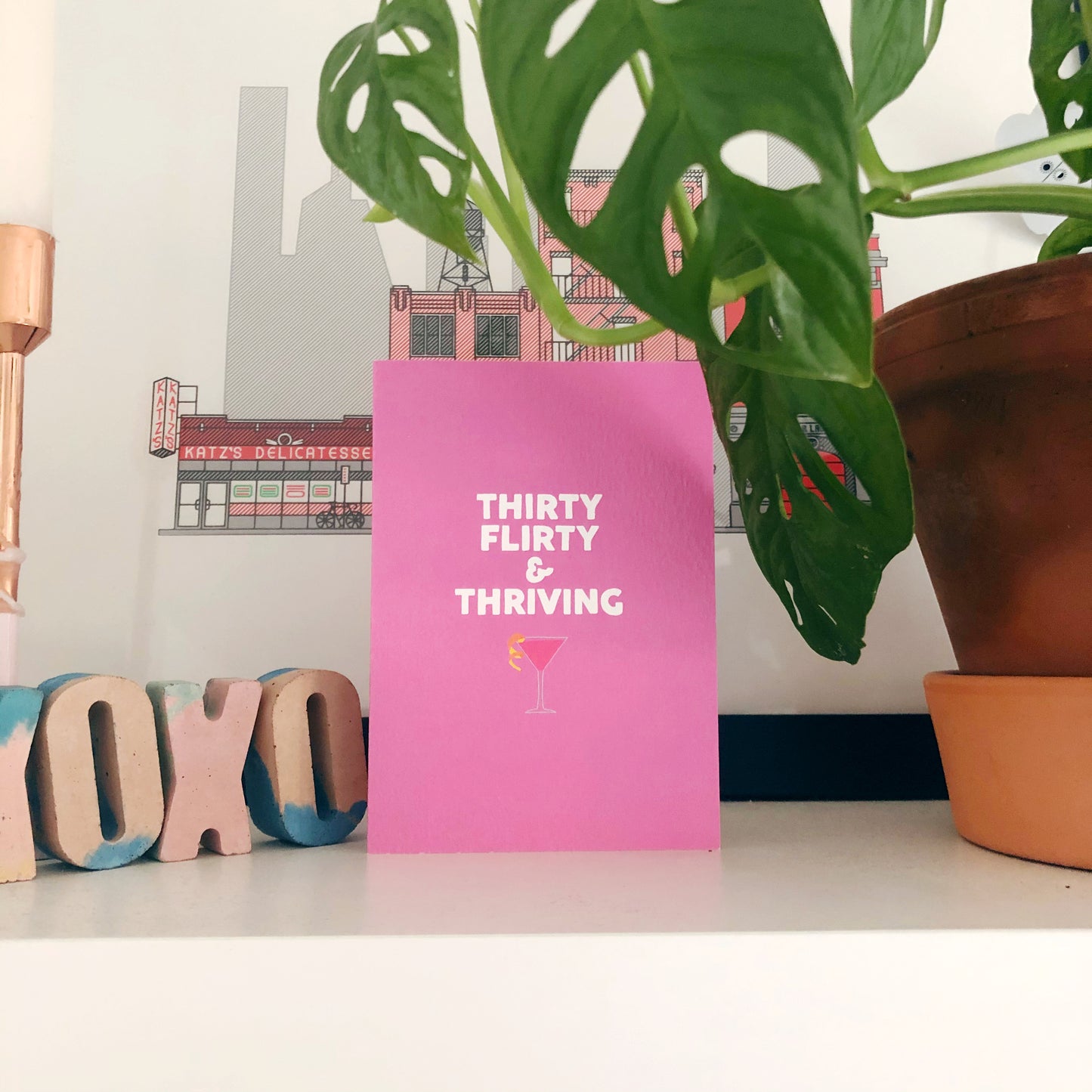 Thirty Flirty and Thriving Card