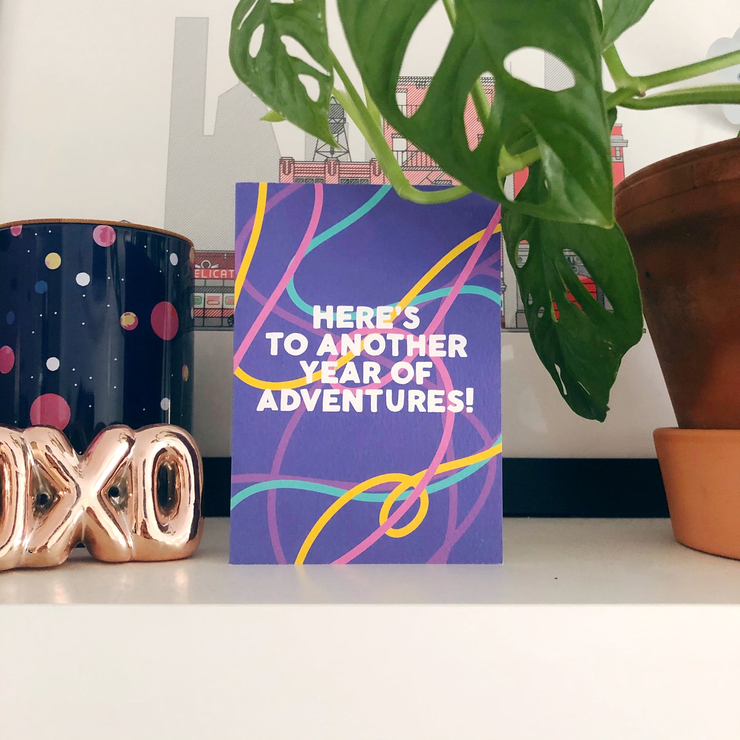 Here's To Another Year Of Adventures Card