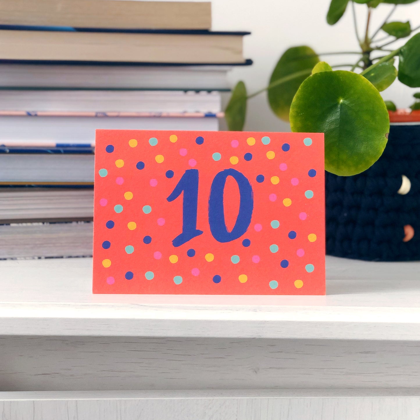 10th Birthday Card
