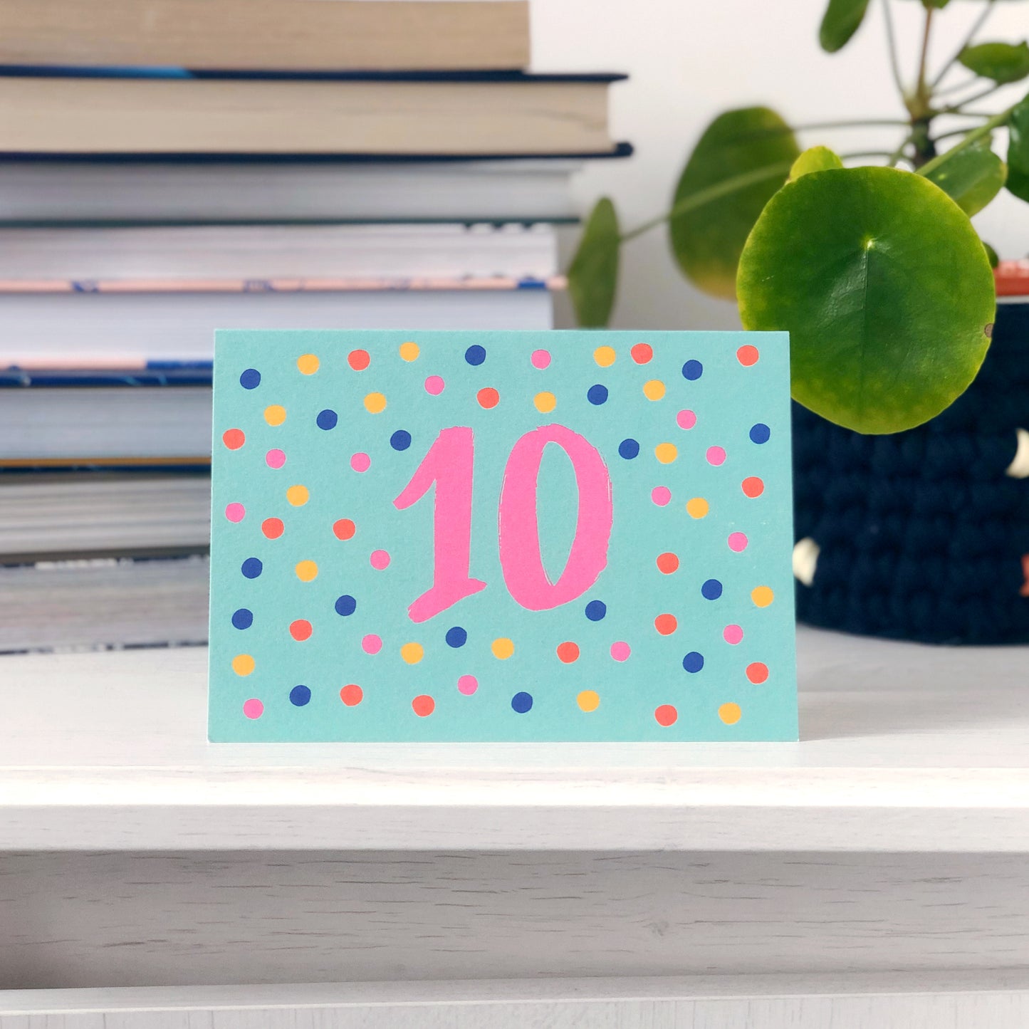 10th Birthday Card