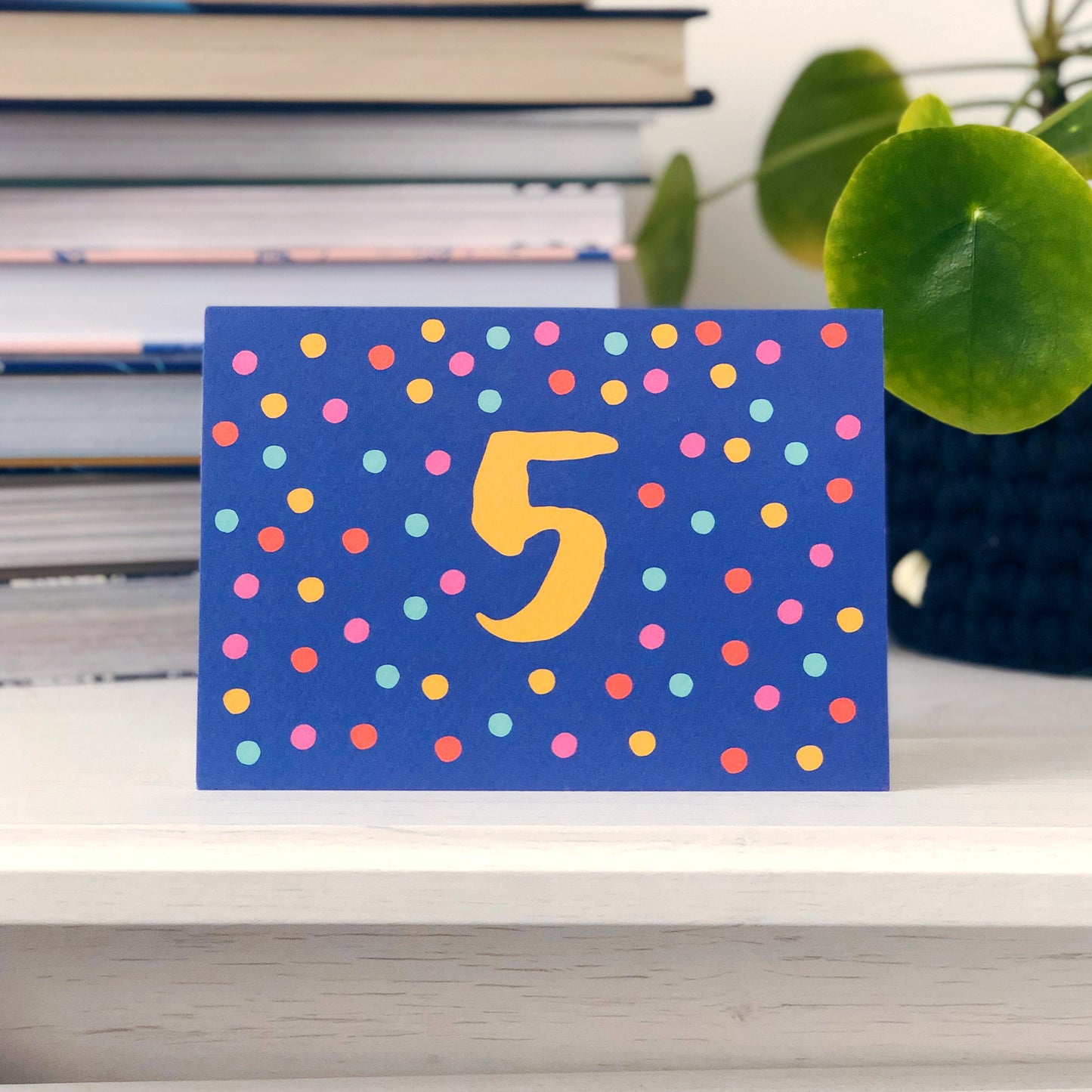 5th Birthday Card