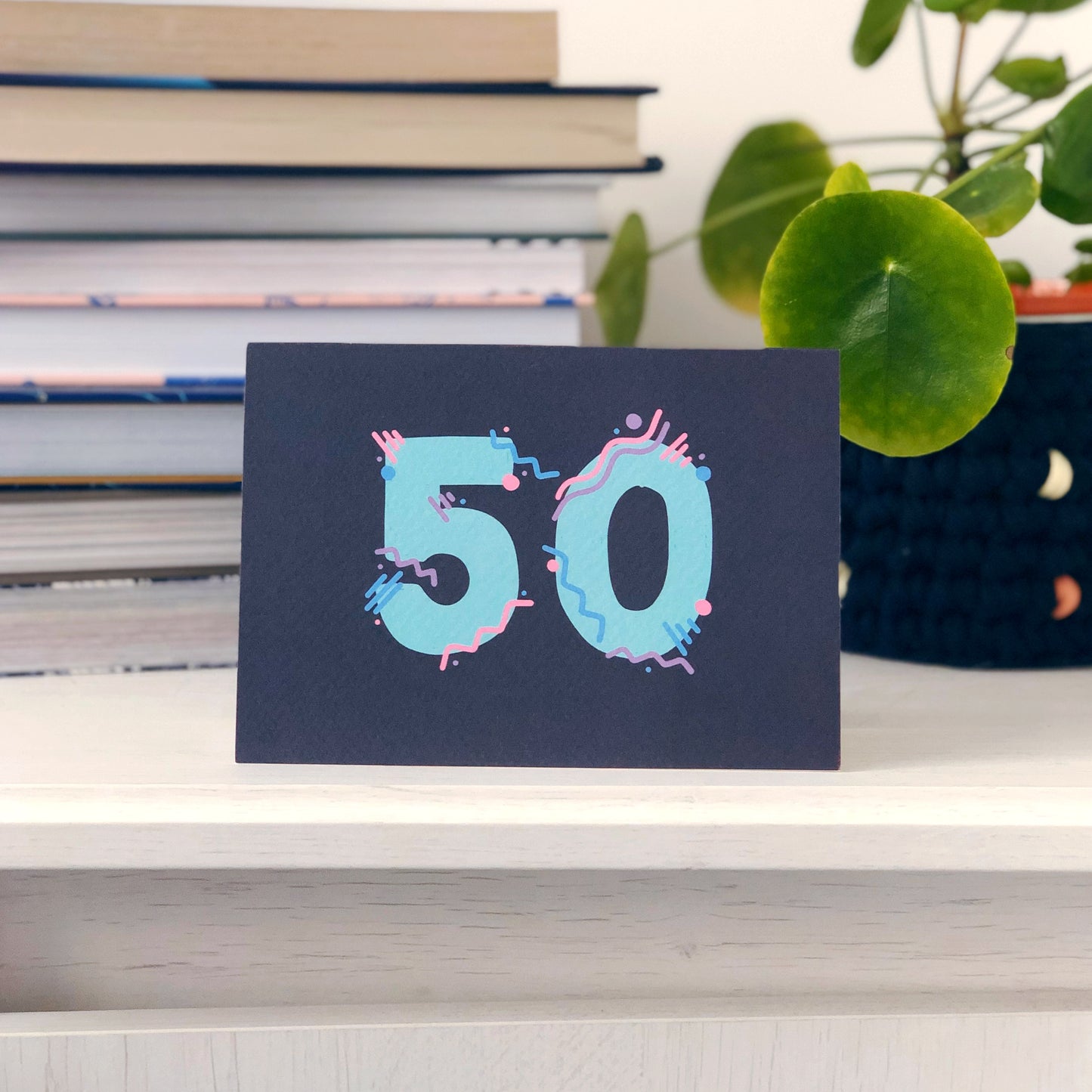 50th Birthday Card