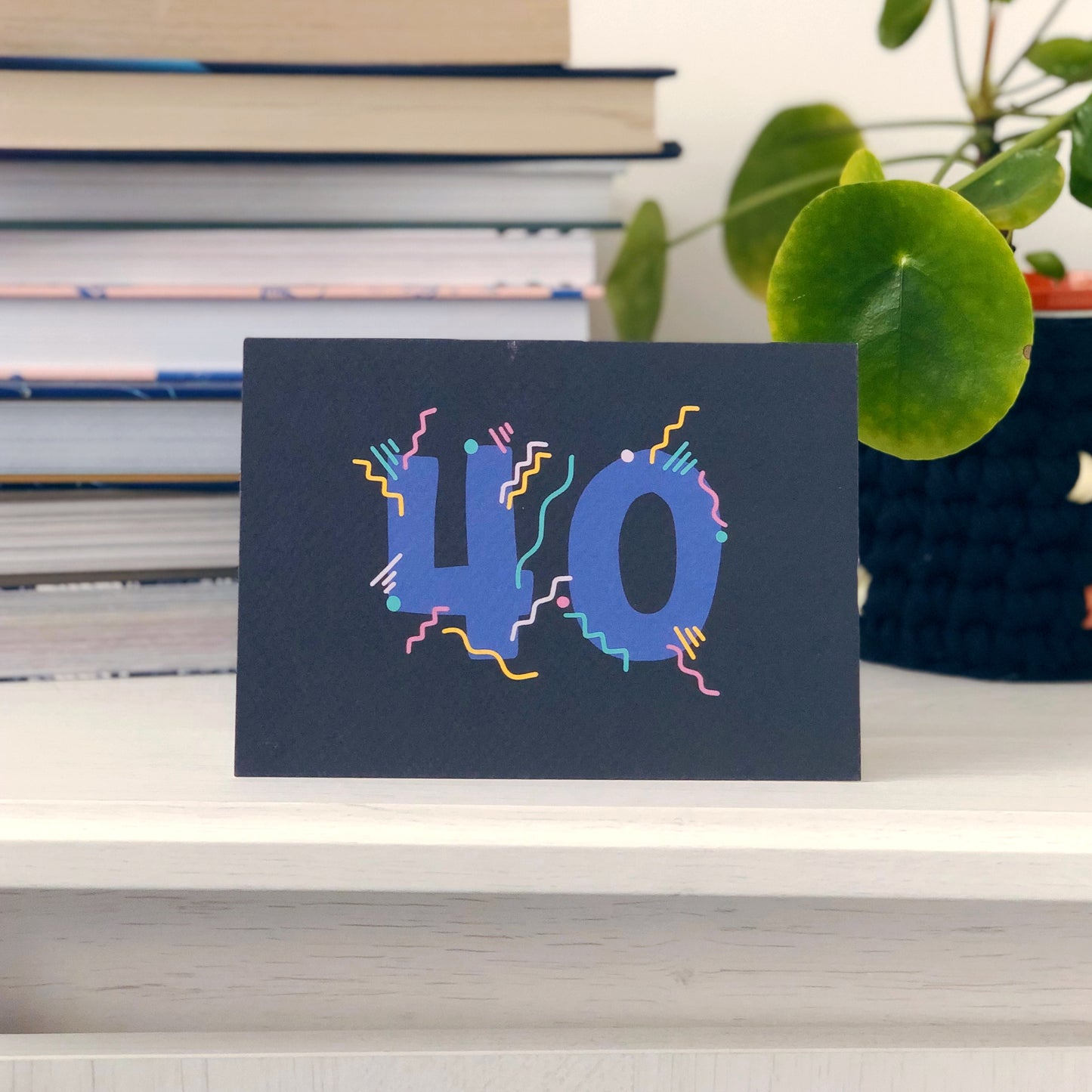 40th Birthday Card