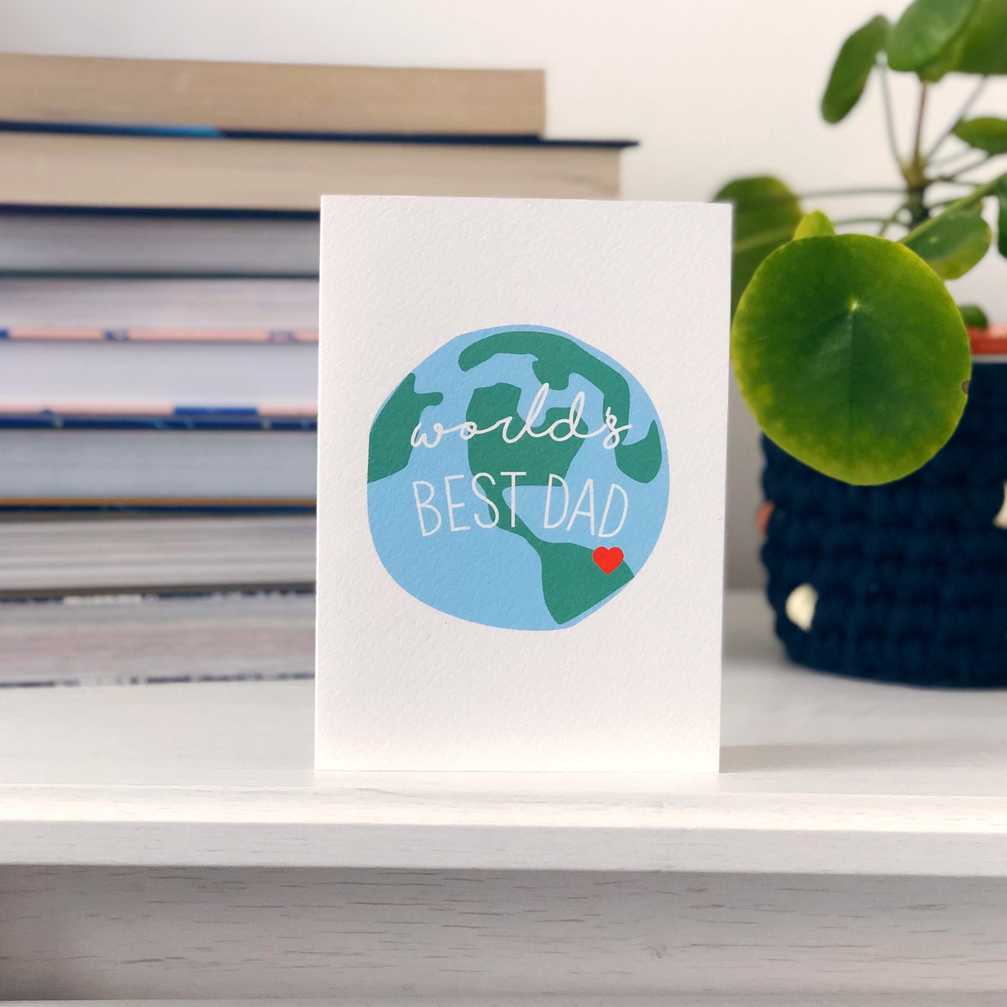 World's Best Dad Card