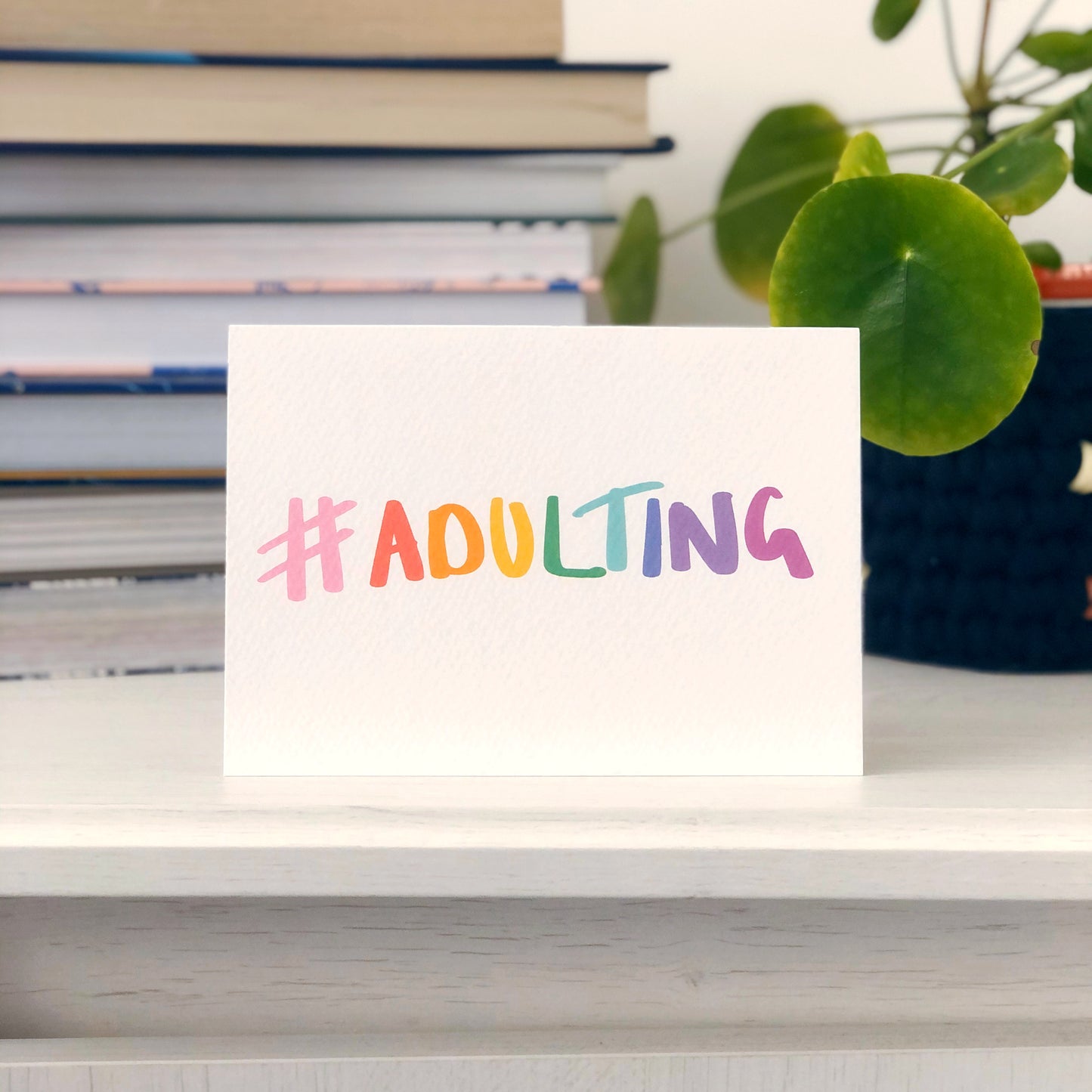 #adulting Card