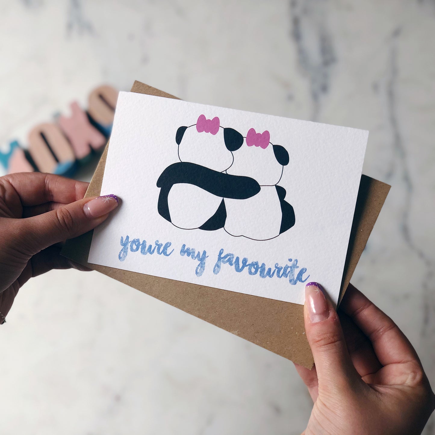 You're My Favourite Bows Card